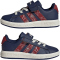 adidas x Marvel Spider-Man Grand Court Sneaker Kinder JS2343 - dark blue/active maroon/off white 33