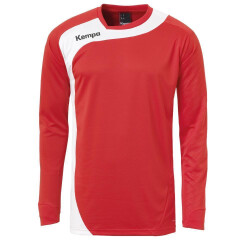 Kempa PEAK Langarmshirt rot/weiß XL