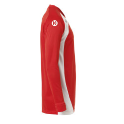 Kempa PEAK Langarmshirt rot/weiß XL