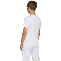 adidas Slogan Single Jersey T-Shirt Jungen KG5189 - white 128