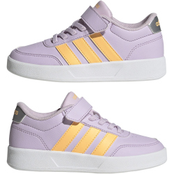 adidas Breaknet 3.0 Sneaker Kinder KI8684 - ice lavender/ice tangerine/silver met. 30
