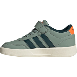 adidas Breaknet 3.0 Sneaker Kinder KI8682 - silver green/aurora ivy/pure orange 30.5