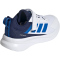 adidas Fortarun 4.0 Sneaker Kinder JR9834 - cloud white/bright royal/dark blue 35
