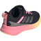 adidas Fortarun 4.0 Sneaker Kinder JR9831 - core black/iron met./bliss pink 28