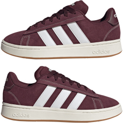 adidas Grand Court Alpha 00s Sneaker Herren KJ6804 - maroon/cloud white/gum10 36