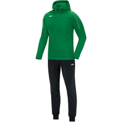 JAKO Classico Trainingsanzug Polyester mit Kapuze...