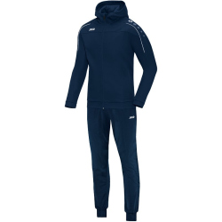 JAKO Classico Trainingsanzug Polyester mit Kapuze marine 152