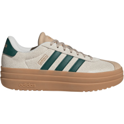 adidas VL Court Bold Plateau Sneaker Damen KJ6810 - cream white/collegiate green/magic beige 41 1/3