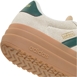 adidas VL Court Bold Plateau Sneaker Damen KJ6810 - cream white/collegiate green/magic beige 41 1/3