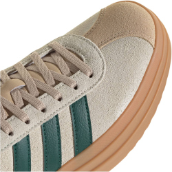 adidas VL Court Bold Plateau Sneaker Damen KJ6810 - cream white/collegiate green/magic beige 41 1/3