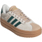 adidas VL Court Bold Plateau Sneaker Damen KJ6810 - cream white/collegiate green/magic beige 41 1/3
