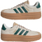 adidas VL Court Bold Plateau Sneaker Damen KJ6810 - cream white/collegiate green/magic beige 41 1/3