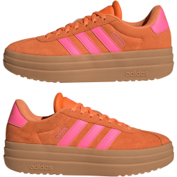 adidas VL Court Bold Plateau Sneaker Damen IH9159 - pure orange/lucid pink/gum 3 36 2/3