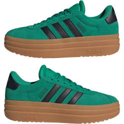 adidas VL Court Bold Plateau Sneaker Damen IH9155 - court green/core black/gum10 38