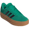adidas VL Court Bold Plateau Sneaker Damen IH9155 - court green/core black/gum10 38 2/3