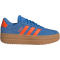 adidas VL Court Bold Plateau Sneaker Damen IH9154 - ray blue/impact orange/gum 3 39 1/3