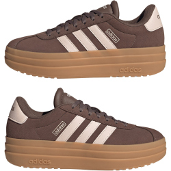 adidas VL Court Bold Plateau Sneaker Damen IH9152 - earth strata/wonder quartz/gum 3 38