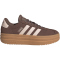 adidas VL Court Bold Plateau Sneaker Damen IH9152 - earth strata/wonder quartz/gum 3 41 1/3