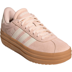 adidas VL Court Bold Plateau Sneaker Damen IH9151 - blush pink/off white/gum 3 36 2/3