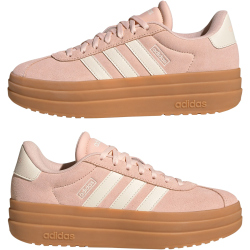 adidas VL Court Bold Plateau Sneaker Damen IH9151 - blush pink/off white/gum 3 36 2/3