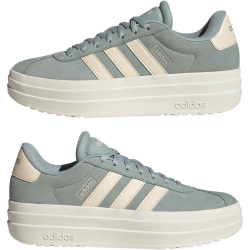 adidas VL Court Bold Plateau Sneaker Damen IH9150 - wonder sage/wonder white/off white 41 1/3