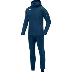 JAKO Classico Trainingsanzug Polyester mit Kapuze...