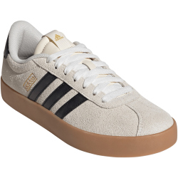 adidas VL Court 3.0 Sneaker Damen KI6728 - cream white/core black/gold met. 40 2/3