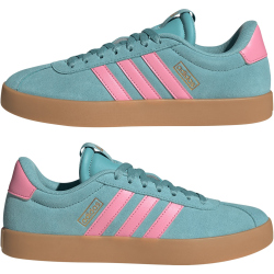 adidas VL Court 3.0 Sneaker Damen IH6518 - mint ton/bliss pink/gold met. 41 1/3