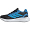 adidas Runfalcon 5 Sneaker Kinder JP9391 - core black/lucid aquamarine/lucid ray blue 35.5