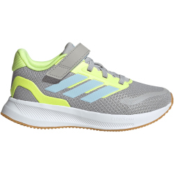 adidas Runfalcon 5 Sneaker Kinder JP9401 - grey two/crystal sky/hi-res yellow 32