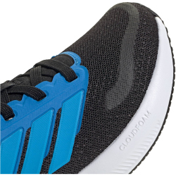 adidas Runfalcon 5 Sneaker Kinder JP9399 - core black/lucid aquamarine/lucid ray blue 32