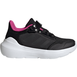 adidas Tensaur Run 2.0 Sneaker Kinder JP6789 - core black/core black/lucid fuchsia 31.5