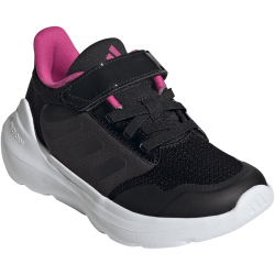 adidas Tensaur Run 2.0 Sneaker Kinder JP6789 - core black/core black/lucid fuchsia 31.5
