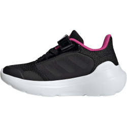 adidas Tensaur Run 2.0 Sneaker Kinder JP6789 - core black/core black/lucid fuchsia 31.5