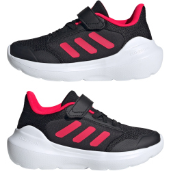 adidas Tensaur Run 2.0 Sneaker Kinder JP6785 - core black/lucid red/cloud white 31