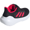 adidas Tensaur Run 2.0 Sneaker Kinder JP6785 - core black/lucid red/cloud white 33