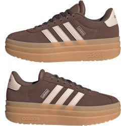adidas VL Court Bold Plateau Sneaker Kinder KK4502 - earth strata/wonder quartz/gum 3 39 1/3