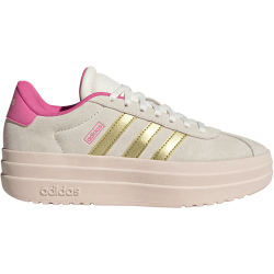 adidas VL Court Bold Plateau Sneaker Kinder JP9346 - off white/gold met./pink fusion 40
