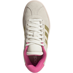 adidas VL Court Bold Plateau Sneaker Kinder JP9346 - off white/gold met./pink fusion 40