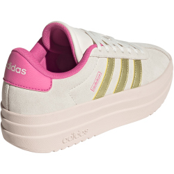 adidas VL Court Bold Plateau Sneaker Kinder JP9346 - off white/gold met./pink fusion 40