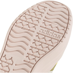adidas VL Court Bold Plateau Sneaker Kinder JP9346 - off white/gold met./pink fusion 40