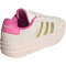 adidas VL Court Bold Plateau Sneaker Kinder JP9346 - off white/gold met./pink fusion 40