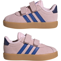 adidas VL Court 3.0 Sneaker Kinder KI6496 - clear pink/team royal blue/gum 3 23