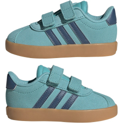 adidas VL Court 3.0 Sneaker Kinder IH3969 - mint ton/preloved ink/silver met. 19
