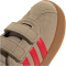 adidas VL Court 3.0 Sneaker Kinder IH3968 - blanch cargo/pure ruby/gold met. 23