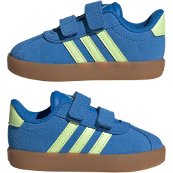 adidas VL Court 3.0 Sneaker Kinder IH3967 - bright royal/pulse lime/gum10 23