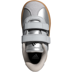 adidas VL Court 3.0 Sneaker Kinder IH3965 - silver met./core black/lgh solid grey 19