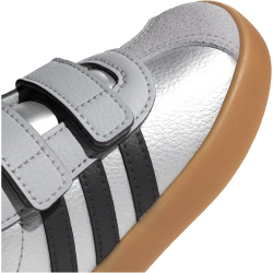 adidas VL Court 3.0 Sneaker Kinder IH3965 - silver met./core black/lgh solid grey 19