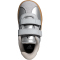adidas VL Court 3.0 Sneaker Kinder IH3965 - silver met./core black/lgh solid grey 19