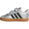 adidas VL Court 3.0 Sneaker Kinder IH3965 - silver met./core black/lgh solid grey 19